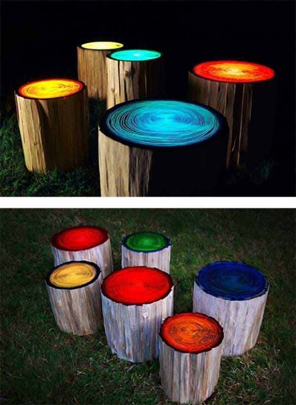 Fab-Art-DIY-Rustic-Log-Decorating-Ideas-for-Home-and-Garden22