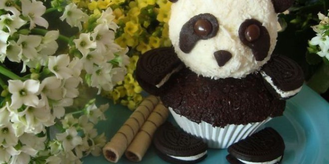 Panda jako dortíček